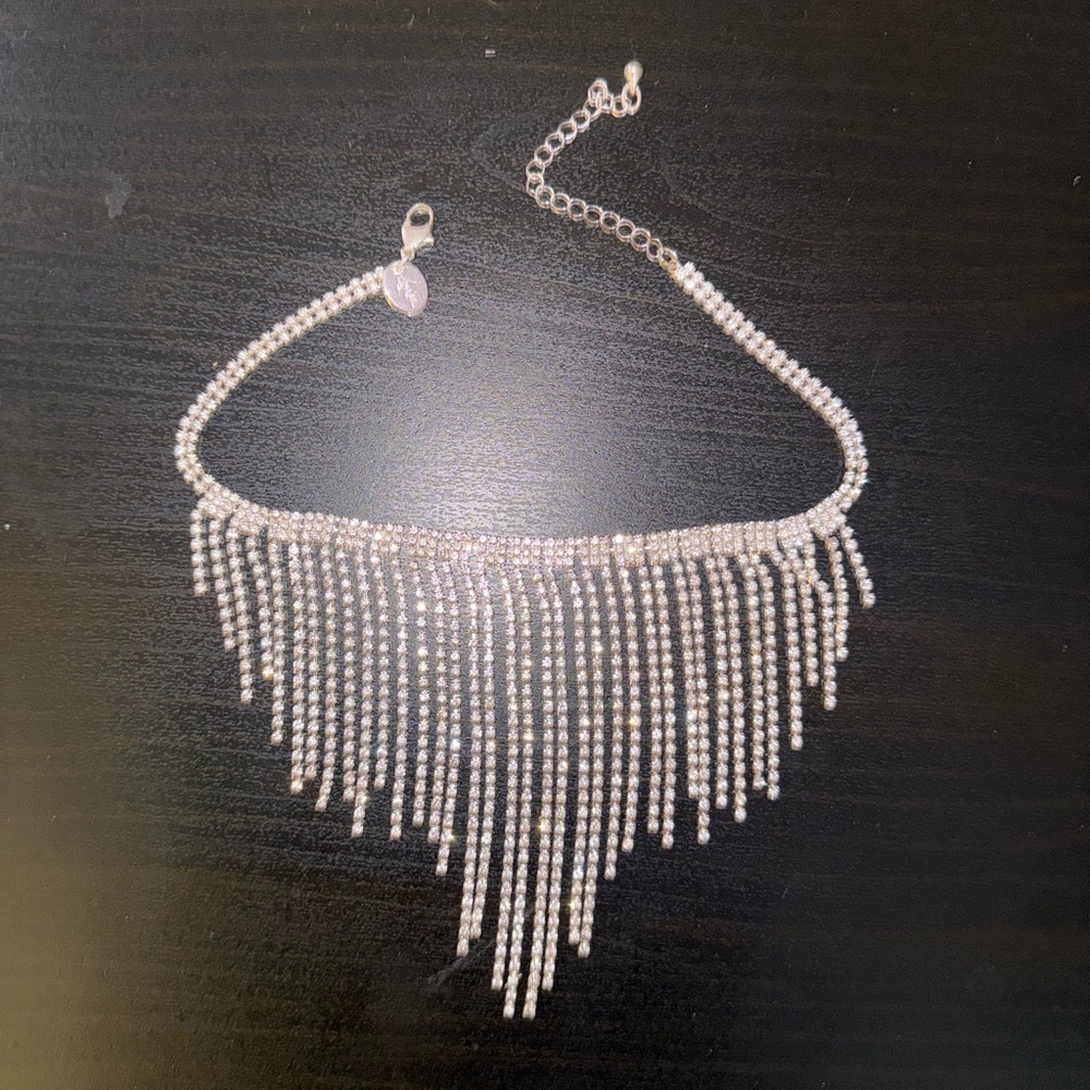Zara crystal choker Necklace